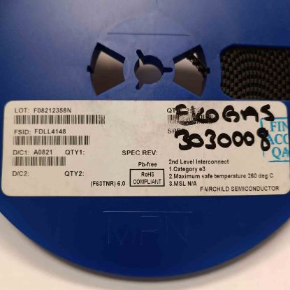 FDLL4148 100V 200mA SOD80 FAIRCHILD SMD DİYOT resmi