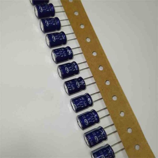 SD1E477M1012MPA180 470MF 25V 10x12 85 SAMWHA ELKO KONDANSATÖR resmi