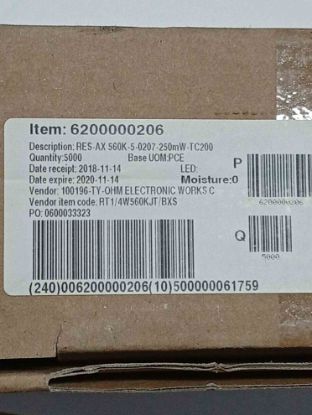 RT1/4W560KJT/BXS 560K  resmi