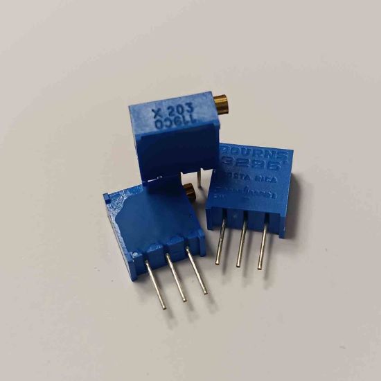 3296X-1-203LF 20K BOURNS TRİMPOT DİRENÇ resmi