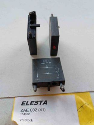 ZAE002 (41) 6/24V ELESTA SOKET resmi