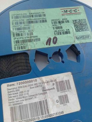 BAV99WT-TP 75V-0.15A DİYOT resmi