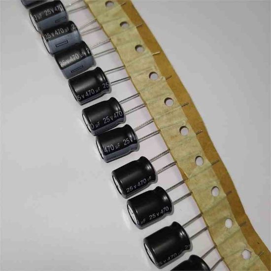 470MF 25V 10x12 AİSHİ ELKO KONDANSATÖR resmi