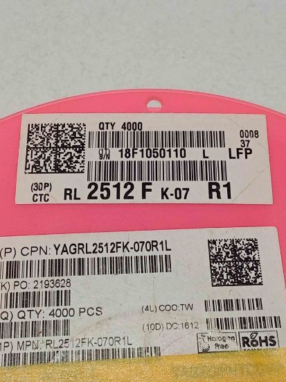 YAGRL2512FK-070R015L Yageo resmi