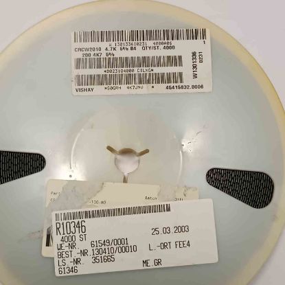 CRCW20102004K7JB4 4K7 2010 SMD DİRENÇ resmi