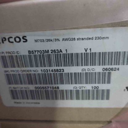 B57703M263A1 26K NTC resmi