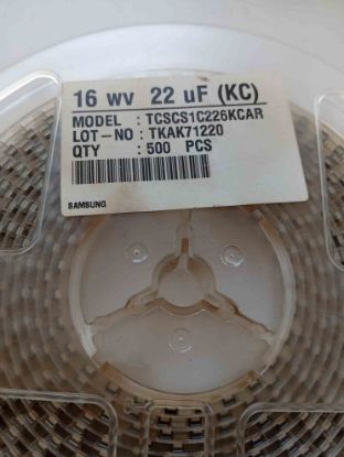 TCSCSIC226KCAR 22UF 16V 22MF 16V C SAMSUNG TANTAL KONDANSATÖR resmi