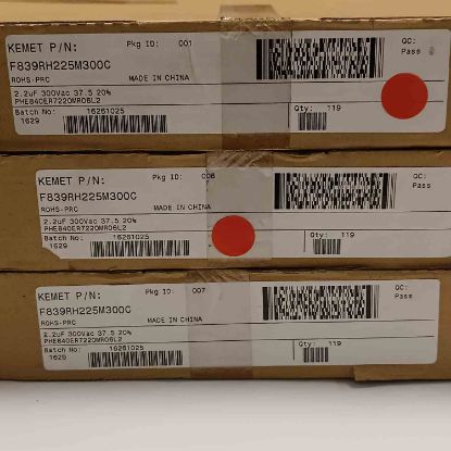 PHE840ER7220MR06L2 2.2MF 300VAC 37.5 0.2 KEMET POLYESTER KONDANSATÖR resmi