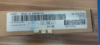 R82DC4100AA60K 1MF 63V 5 0.1 KEMET POLYESTER KONDANSATÖR resmi
