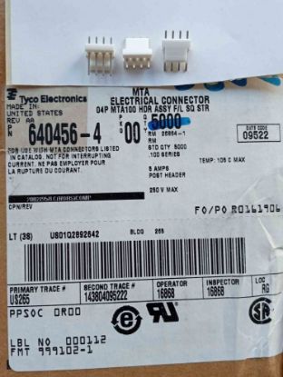 640456-4 4PIN TYCO KONNEKTÖR resmi