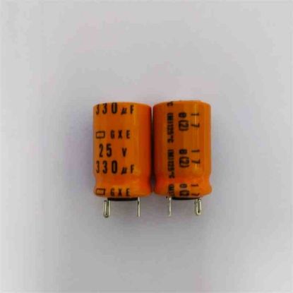 GXE25VB330M 330MF 25V 10x16 125 NIPPON ELKO KONDANSATÖR resmi
