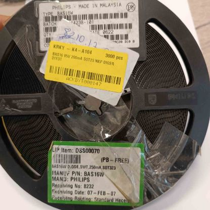 BAS16 85V 200mA SOT23 NXP DİYOT resmi