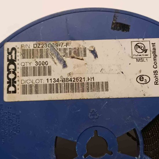 DZ23C39-7-F 39V SOT23 ZENER DİYOT resmi
