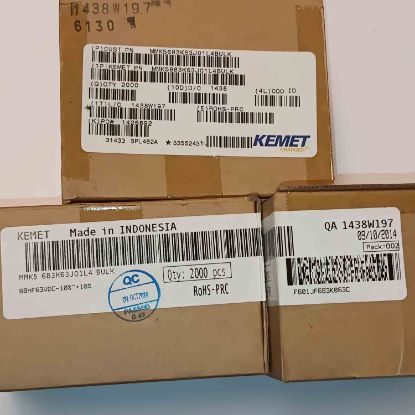MMK5 683K63J01L4 BULK 68NF 63V 5 0.1 KEMET POLYESTER KONDANSATÖR resmi