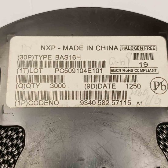 BAS16H 85V 0.2A SOT23 MOTOROLA SMD DİYOT resmi