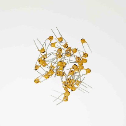 82PF 50V  2.5mm SERAMİK KONDANSATÖR resmi