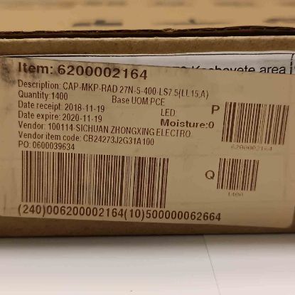 CB24273J2G31A100 27NF 400V 5mm POLYESTER KONDANSATÖR resmi