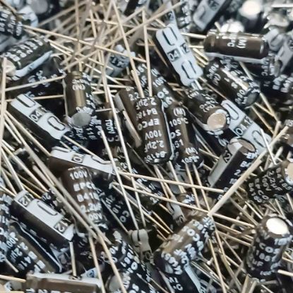 B41851A9225M 2.2MF 100v 5x11 105 ELKO KONDANSATÖR resmi