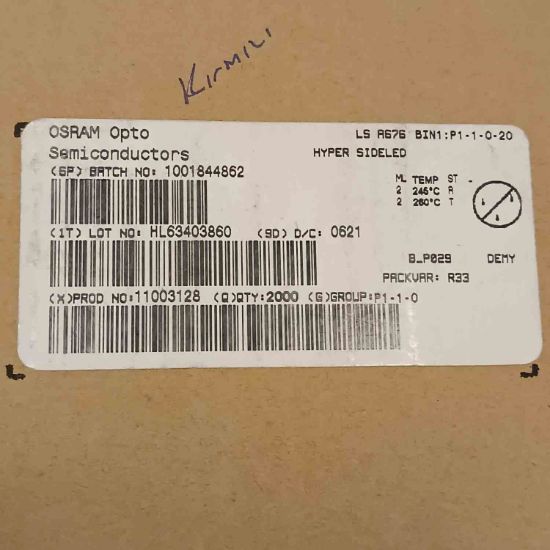 HL 63403860 KIRMIZI SMD LED LED OPTO resmi