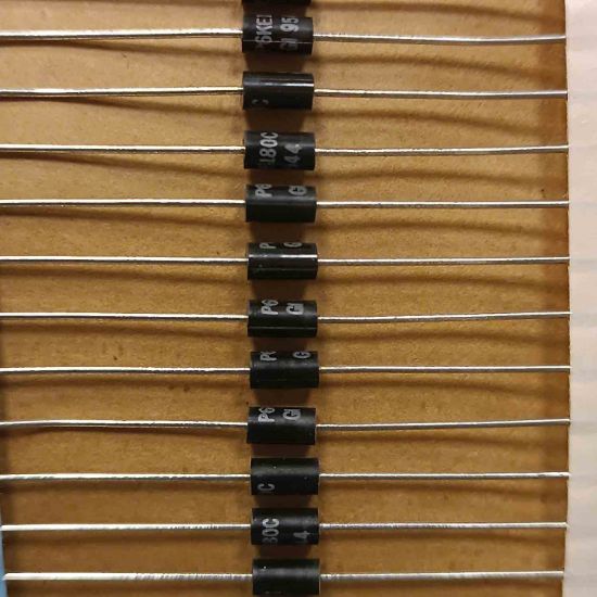 P6KE180C 180V 600W GENERALINSTRUMENT Transil DİYOT resmi