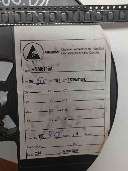 SM6T150 150V 600W Transil DİYOT resmi