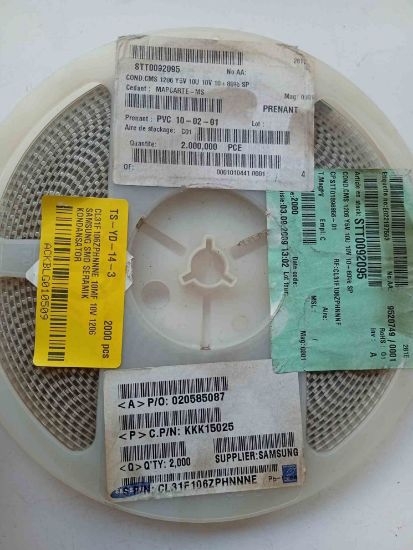 CL31F106ZPHNNNE 10MF 10V 1206 SAMSUNG SMD SERAMİK KONDANSATÖR resmi