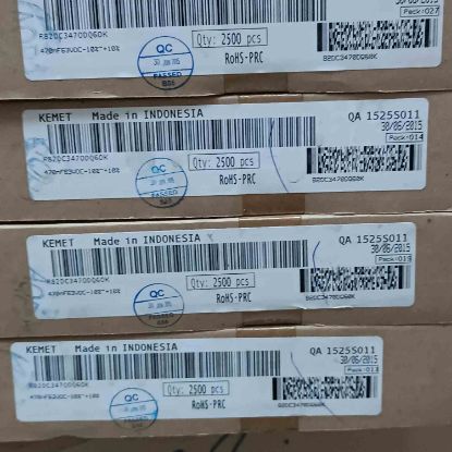 R82DC3470DQ60K 470NF 63V 5 0.1 KEMET POLYESTER KONDANSATÖR resmi