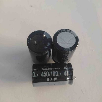 450BXW100MEPRJC 100MF 450V RUBYCON ELKO resmi