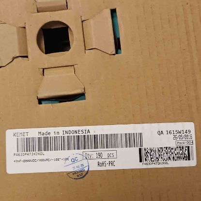 F463DP473K2K0L 47NF 2000V 22.5 0.1 KEMET POLYESTER KONDANSATÖR resmi