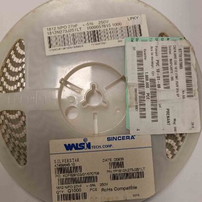 1P1812N273J251LT 27NF 250V 1812 N/A SMD SERAMİK KONDANSATÖR resmi