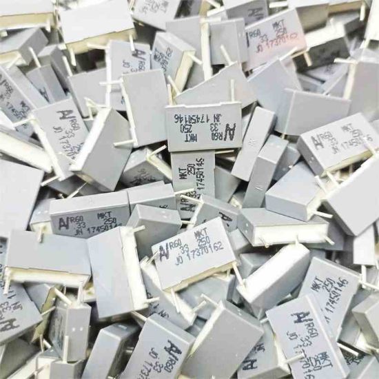 R60II3330AA30K 330NF 250V 15 0.1 KEMET POLYESTER KONDANSATÖR resmi