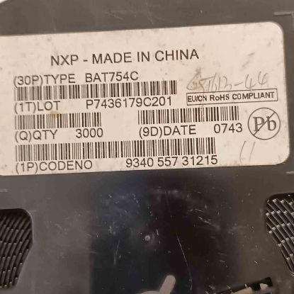 BAT754C 30V 0.2A SOT23 TAI-SAW SCHOYKY DİYOT resmi