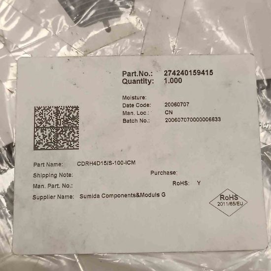 CDRH4D15/S-100-1MC 10uH 1,1A 4,4x4,4x1,7 SMD BOBİN resmi