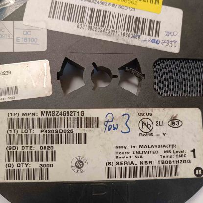 MMSZ4692T1G 6.8V SOD123 ZENER DİYOT resmi
