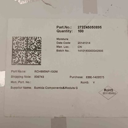 RCH895NP-100M 10UH 2.6A KONDANSATÖR TİPİ BOBİN resmi