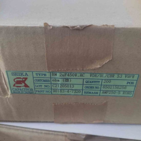 90163-4-7320  CP205J45BF 2MF 450V SEIKA resmi
