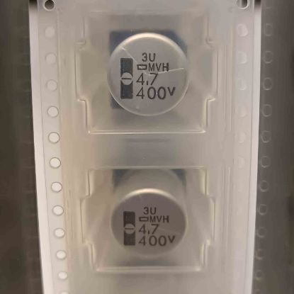 EMVH401ARA4R7MKEOS 4.7MF 400V 12.5x13.5 NIPPON SMD KONDANSATÖR resmi