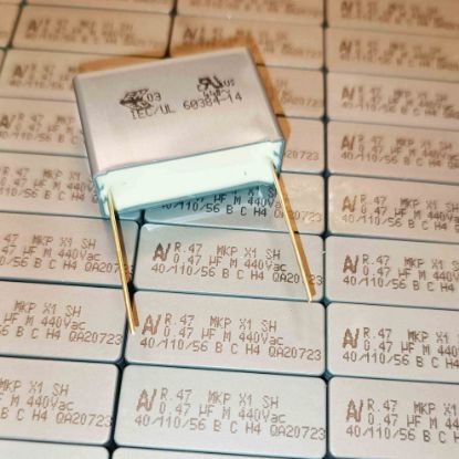 R474R347050A1M 470NF 440VAC 27.5mm 20%|R.47 KEMET POLYESTER KONDANSATÖR resmi