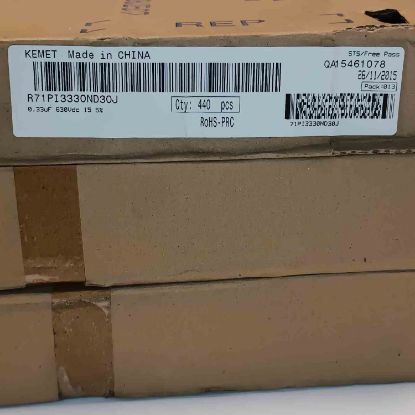 R71PI3330ND30J 330NF 630V 15 0.05 KEMET POLYESTER KONDANSATÖR resmi