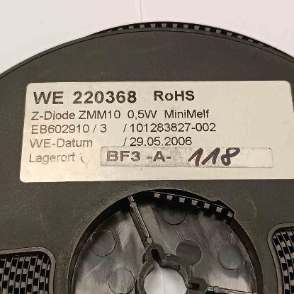 TZMC10GS08 10V 0.5W VISHAY ZENER DİYOT resmi