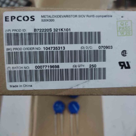 B72220S321K101 VARISTOR KONDANSATÖR resmi