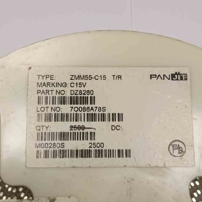 ZMM55C15 15V 0.5W SOD80 PANJIT ZENER DİYOT resmi