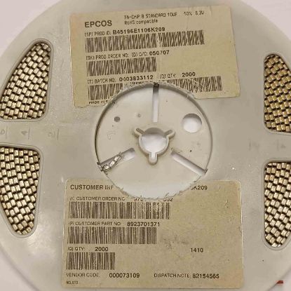 B45196E1106K209 10MF 6.3V B EPCOS TANTAL KONDANSATÖR resmi