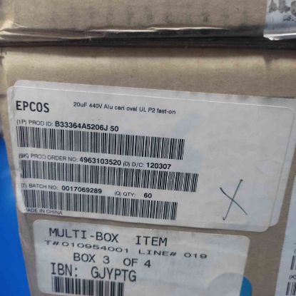 B33364A5206J050 20MF 440VAC KONDANSATÖR resmi