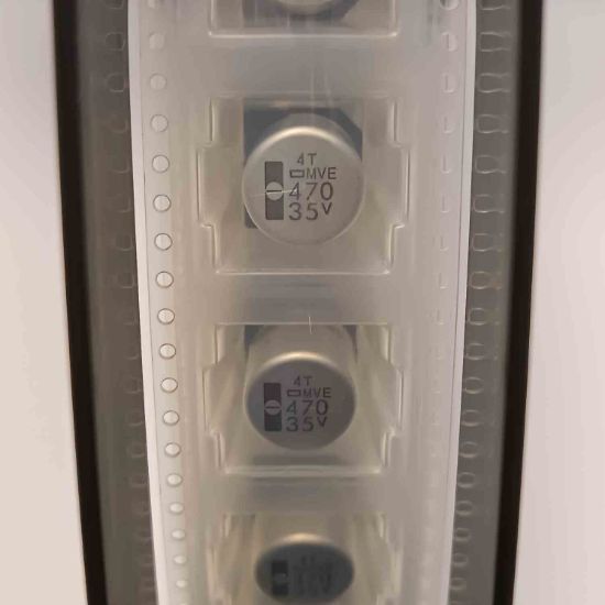 3224MVE35VC470MK14 470MF 35V 12.5x13.5 NİPPON SMD KONDANSATÖR resmi