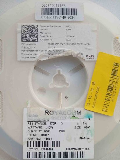 R0603470RTK100 resmi