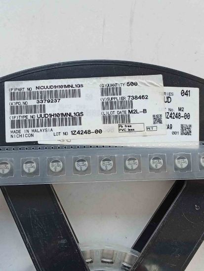 NCUUD1H101MNL1GS NICHICON resmi