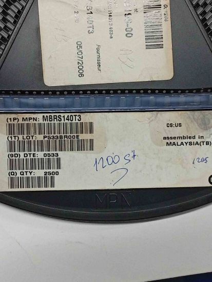 MBRS140T3 1A 40V ON SCHOYKY DİYOT resmi