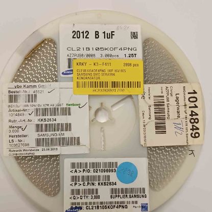 CL21B105KOF4PNG 1MF 16V 805 SAMSUNG SMD SERAMİK KONDANSATÖR resmi