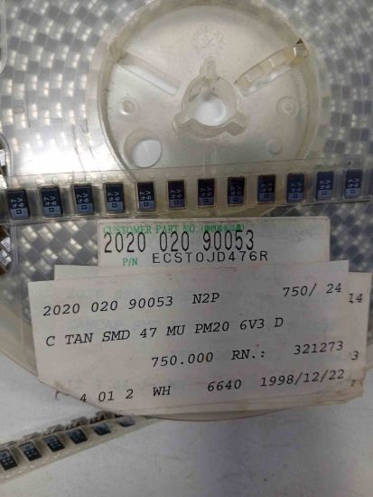 ECST0JD476R 47MF 6.3V D PANASONIC KONDANSATÖR resmi